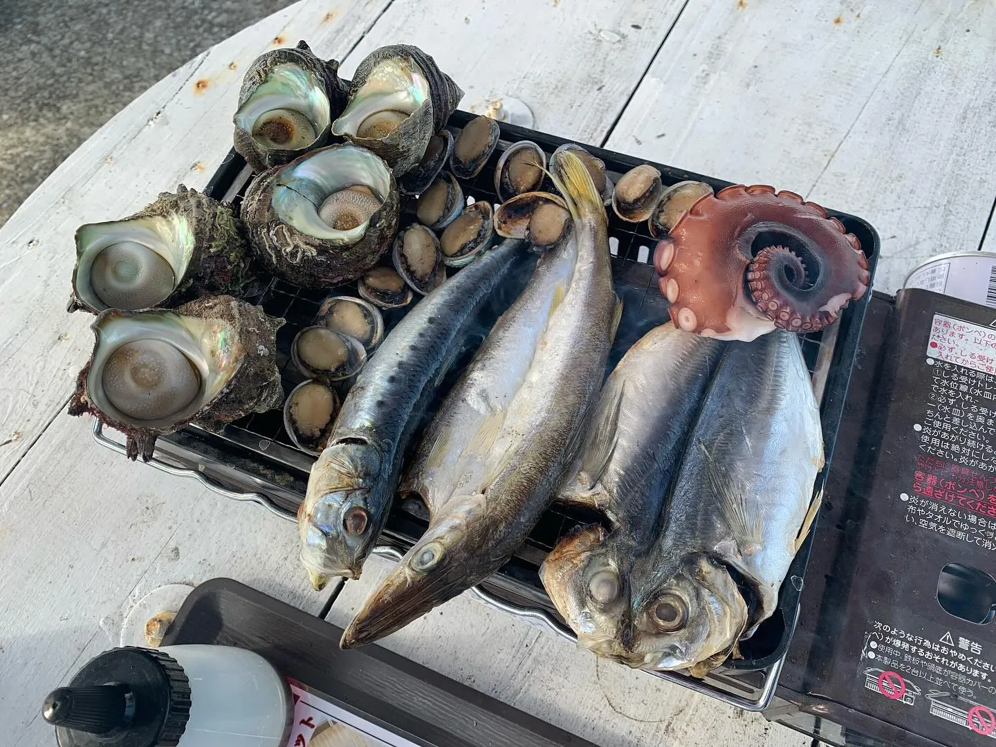 久しぶりの浜焼き🤤
