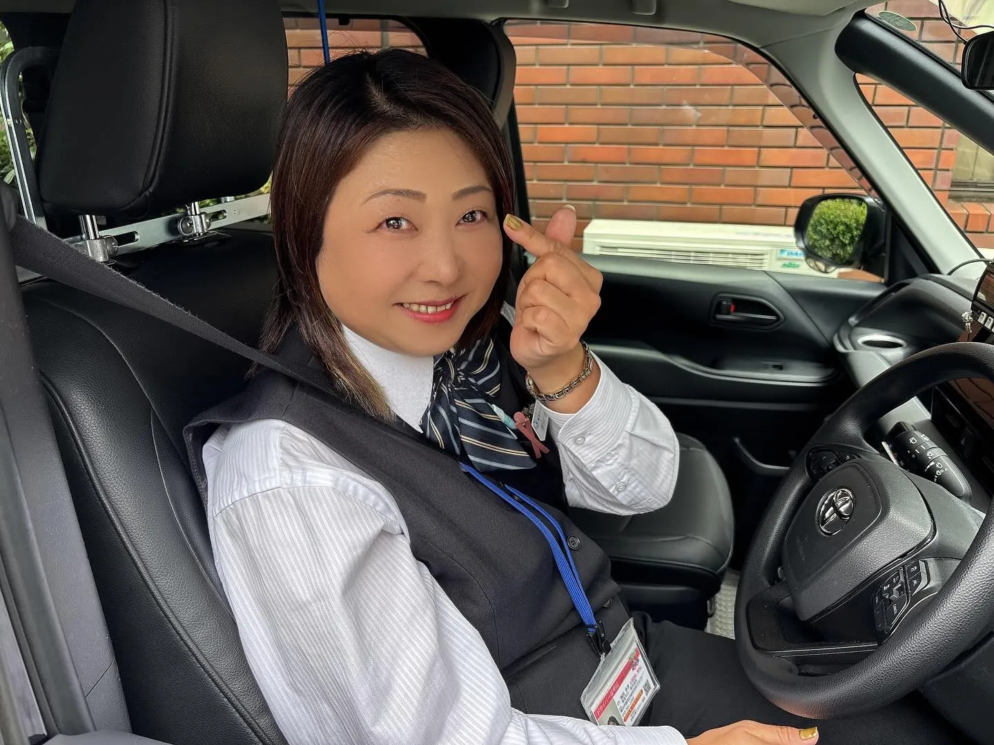 東宝タクシーのマドンナ２人😙