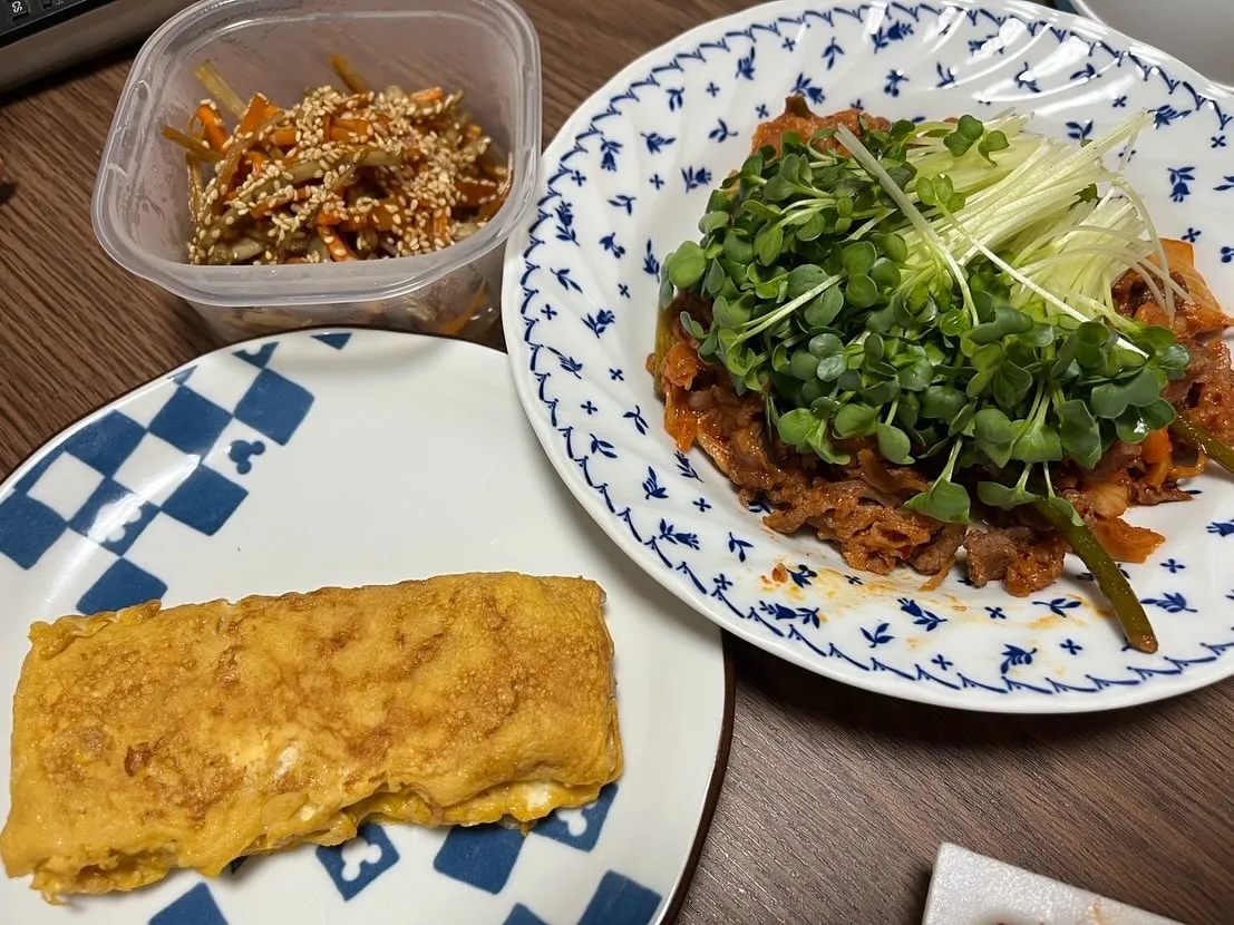 久しぶりの新婚食卓シリーズ🍙