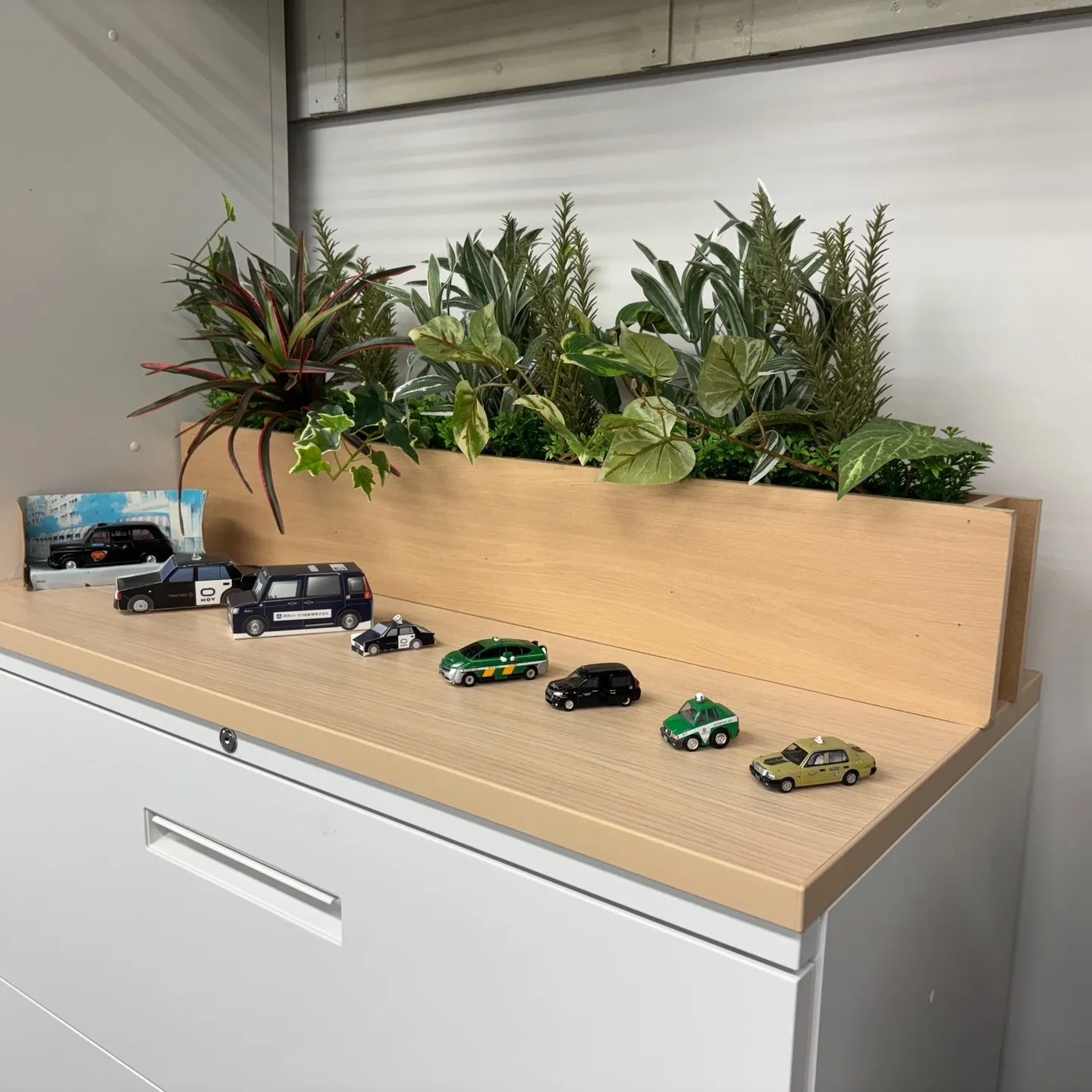 会議室にグリーンを導入しました！ミドリ十字は、安全衛生の象徴...